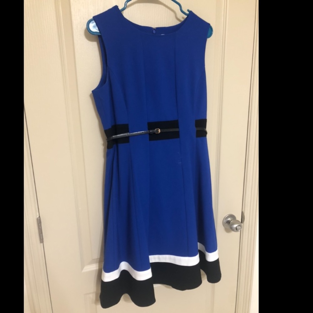 Royal blue dress, only worn once!